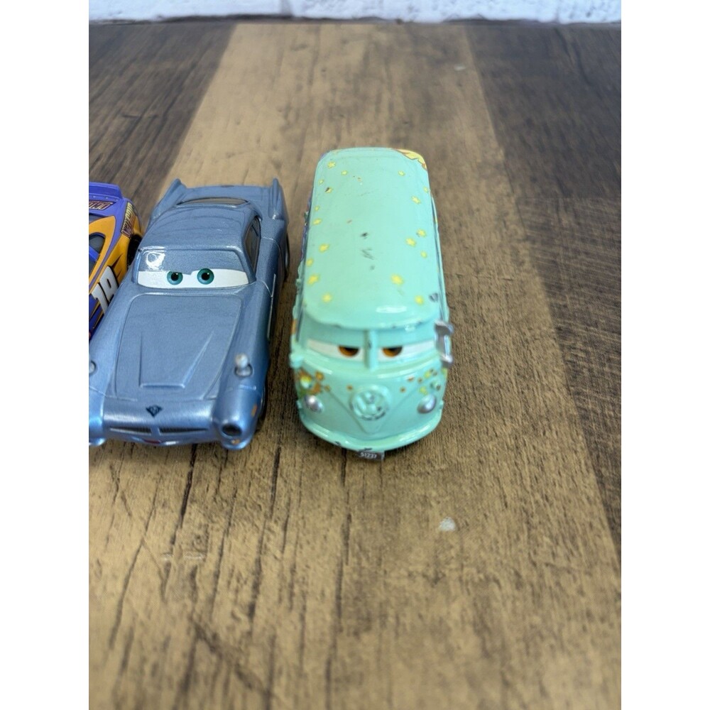7 Disney Pixar Cars Hicks Depost McQueen N2O Cola Swift Finn Hippie Van 1:55 - Picture 5 of 16